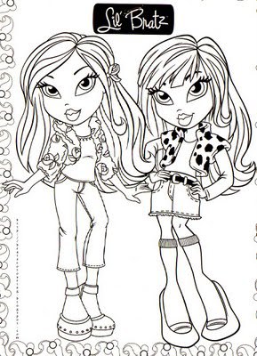 bratz+coloring