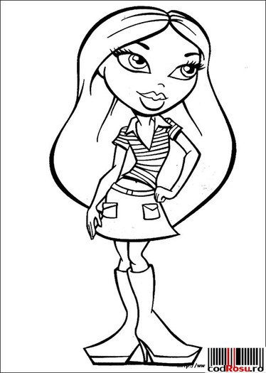 planse_de_colorat_bratz_05 - desene si poze bratz