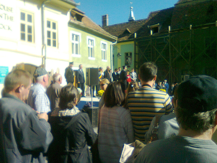 Fotografie0167 - Ceremonie militara romano-engleza la Sighisoara