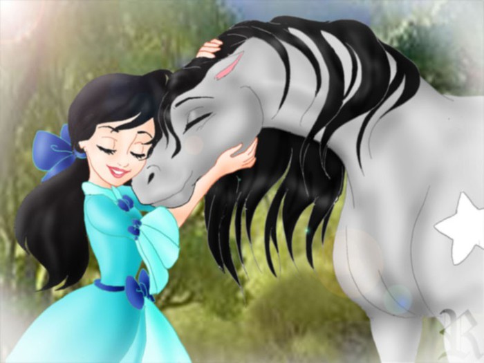 Melody_and_Diamond_by_rebenke - PRINTESE DISNEY