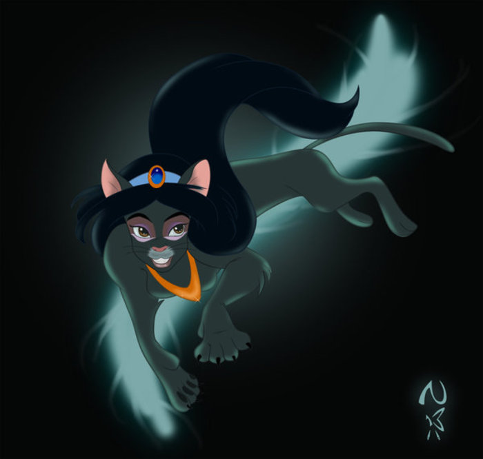 Jasmine_My_Feline_Soul_by_nippy13 - PRINTESE DISNEY