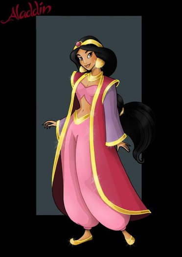 princess_jasmine_____with_coat_by_nightwing1975-d5hcf0w - PRINTESE DISNEY