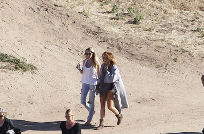 normal_35 - On Location for Marie Claire Photoshoot in Malibu 2012