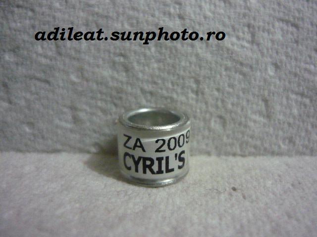 SA-2009-CYRIL'S - AFRICA DE SUD-SA-ring collection