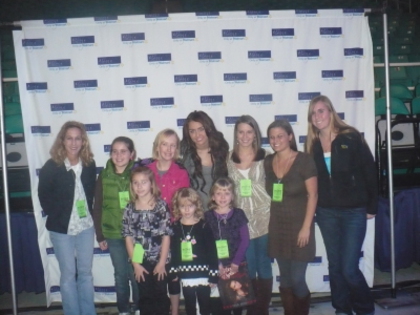 15 - Backstage on Tour in Greensboro 2009