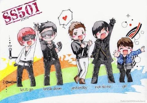 SS501 - a - Chibi