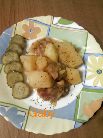Mancare de cartofi cu kaizer - Mancaruri cu porc