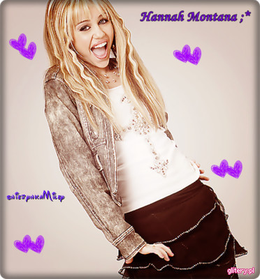 400 ( glittery ) hannah ;xx (26) - 0x - Hannah Montana Glittery