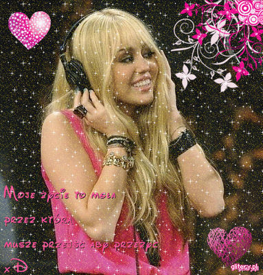 400 ( glittery ) hannah ;xx (30) - 0x - Hannah Montana Glittery