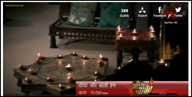 15-tile - Diya Aur Baati Hum Promo 720p 23rd October 2012