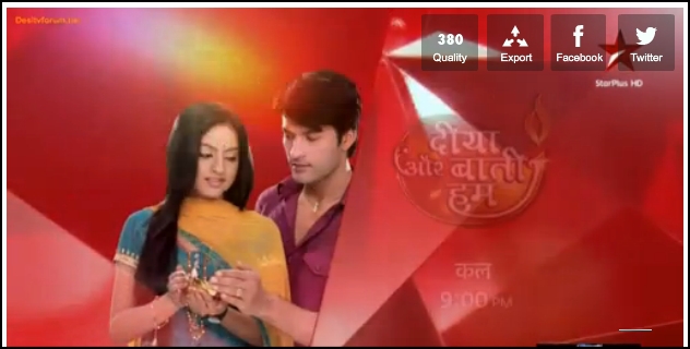 34-tile - Diya Aur Baati Hum Promo 720p 23rd October 2012