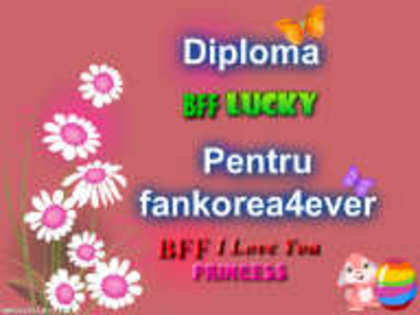 fankorea4ever - Diplome pentru cele mai bune syse