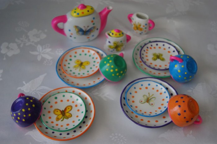 set ceramica minipentru ceai - Evadare in frumos