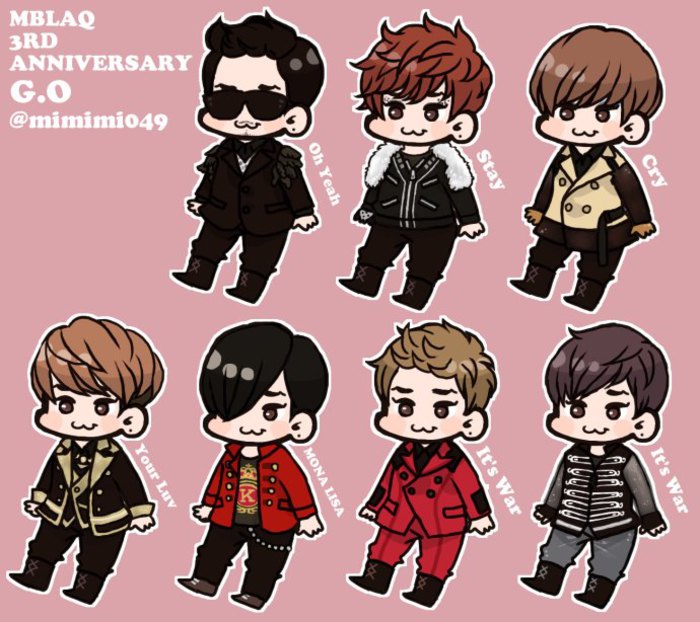 MBLAQ - a - Chibi