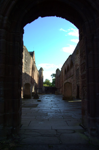 Entrance to old church
