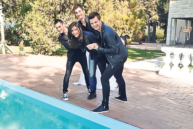 alina, vlad,liviu, - LaLa Band cele mai noi poze