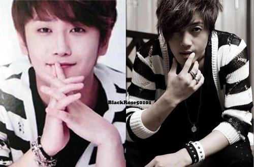  - Kim hyun joong and Heo young saeng