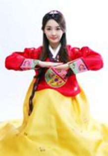 Kang Min Kyung - coreeni vedete in hanbok