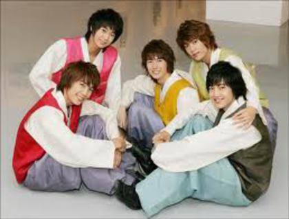 ss501 toti 5 in hanbok - Membri formatiei ss501 in hanbok