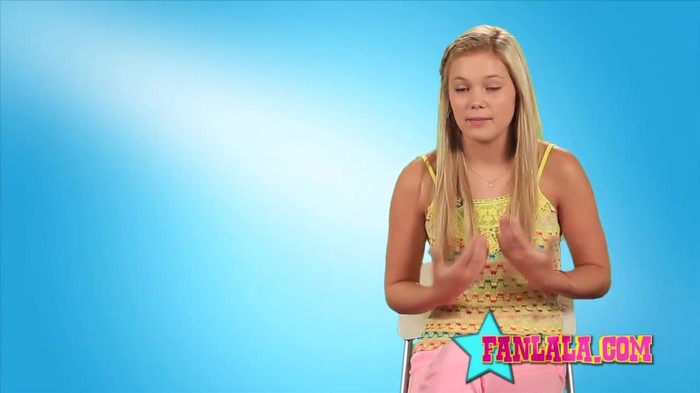 Olivia Holt and Kat McNamara talks Disney's Girl vs. Monster 0490