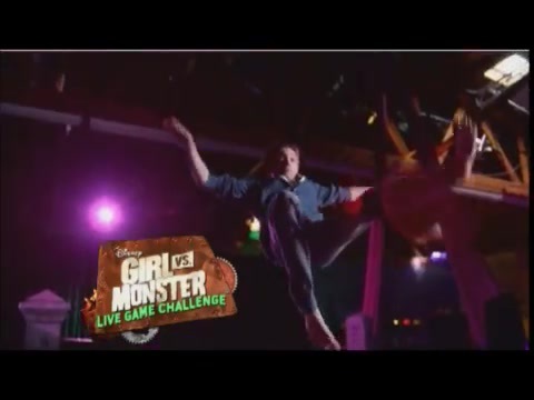 _Girl Vs. Monster_ Challenge with Olivia Holt, Leo Howard and Dylan Riley Snyder 008