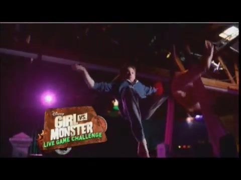 _Girl Vs. Monster_ Challenge with Olivia Holt, Leo Howard and Dylan Riley Snyder 009