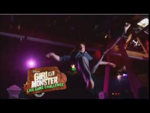 _Girl Vs. Monster_ Challenge with Olivia Holt, Leo Howard and Dylan Riley Snyder 010