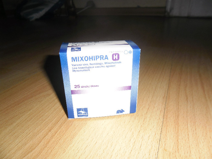 MIXOHIPRA H= vaccin pt mixomatoza - VACCIN SI MEDICAMENTE LA IEPURI DIN SPANIA