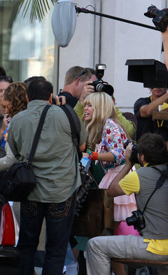 normal_5 - On Set of the Hannah Montana Movie in Beverly Hills 2008