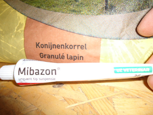 UNGUENT CU ANTIBIOTIC - x-Medicamente necesare ingrijirii iepurilor de rasa