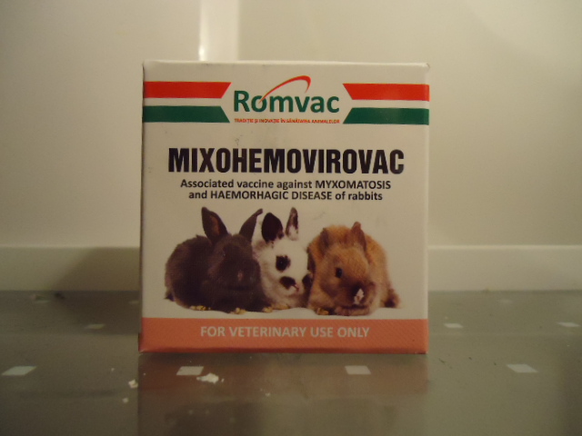VACCIN ROMANESC - x-Medicamente necesare ingrijirii iepurilor de rasa