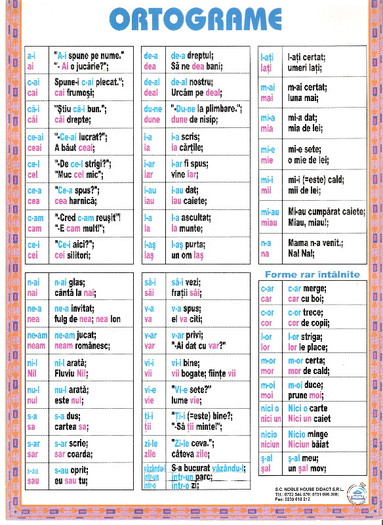 ORTOGRAME - LECTIE DESCHISA-17 noiembrie 2012