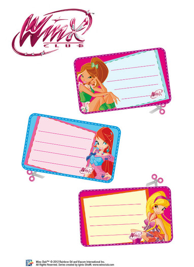 winx stickers2 - winx