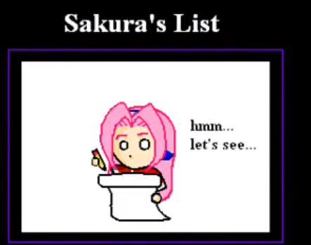 Sakura list - Sakura List