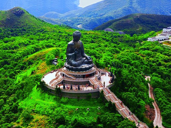 Tian Tan Buddha - Insula Lantau, Hong Kong image017 - LOCURI CARE ITI TAIE RESPIRATIA
