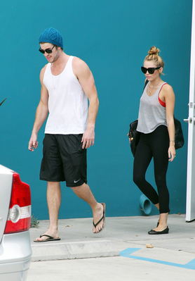 normal_146 - Candids - At Pilates in West Hollywood 2012