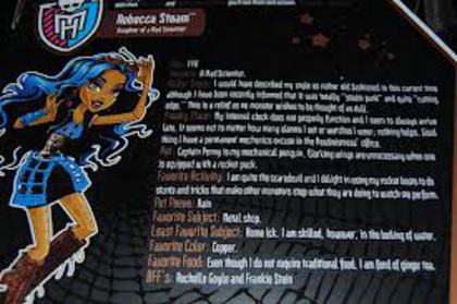 rebecca  steam - monster  high