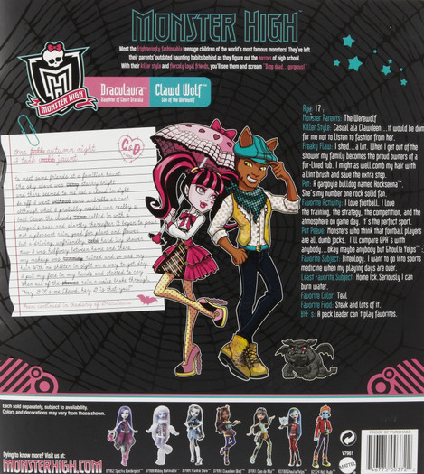 draculaura si  gheara  wolf