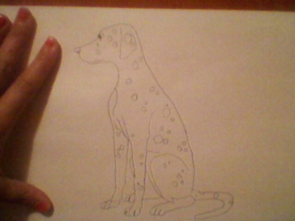 Dalmatian - zz- Desene by mee