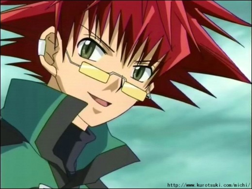 asazuki-kousuke din spiral - Roscatii din animeuri