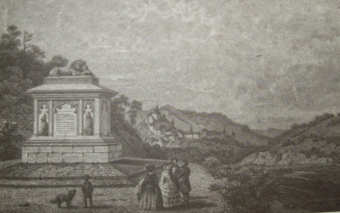 101_2370 - SIGHISOARA despre MONUMENTUL denumit   LA   LEU