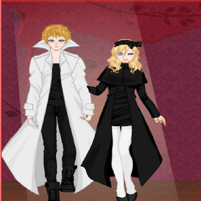 vampire couple - me game style