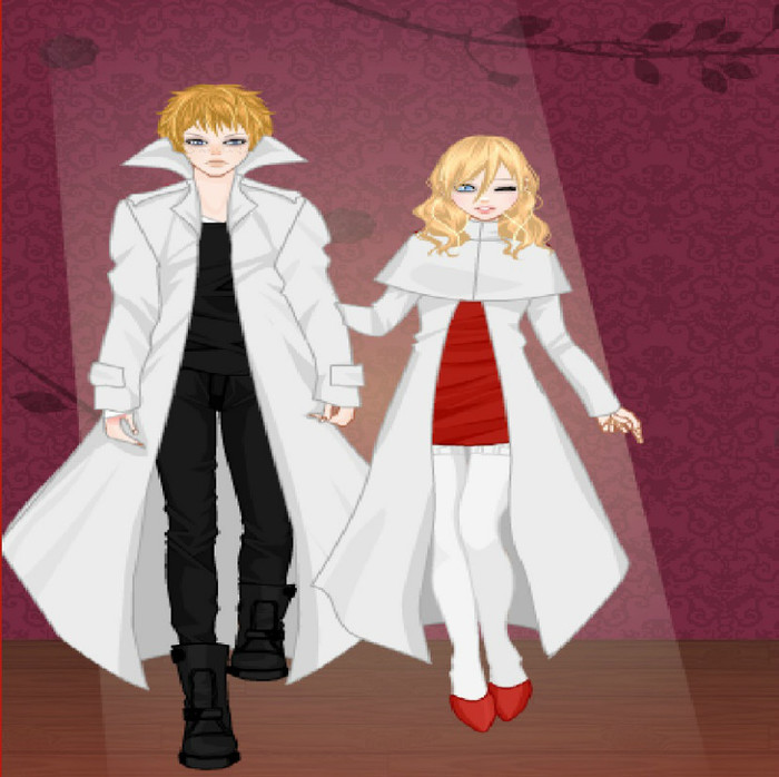 vampire couple2 - me game style