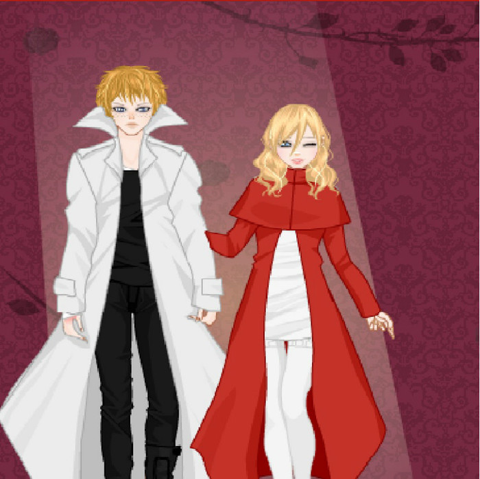 vampire couple3 - me game style