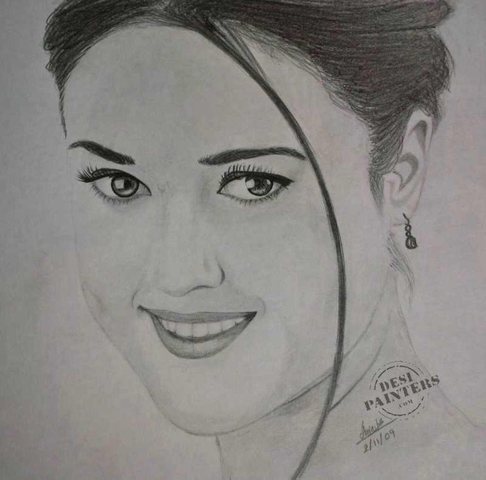  - Preity Zinta Sketche