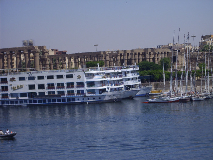 on the Nile, leaving luxor