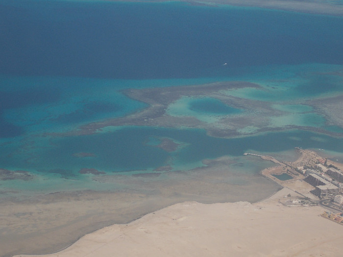 the Red Sea, from the Plane, ...The End...I'll be back!!!! - Egypt