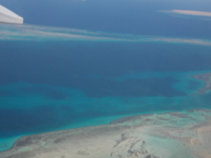 the Red Sea, from the Plane, ...The End...I'll be back!!!! - Egypt