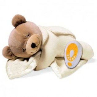 slumber-bear-plus-in-cream-ca nou 45 ron; cu sunete fetale f util pt 0-6 luni
