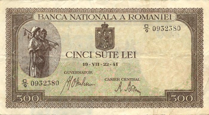 500lei1941-700 - 003 Bacnotele Romaniei